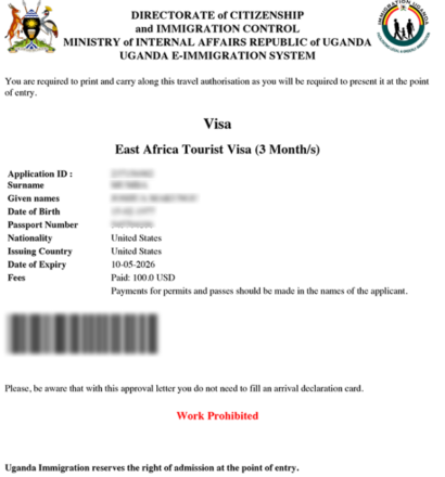 Uganda Visa and Entry Requirements