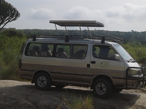 Safari van and car hire in Kasese Uganda