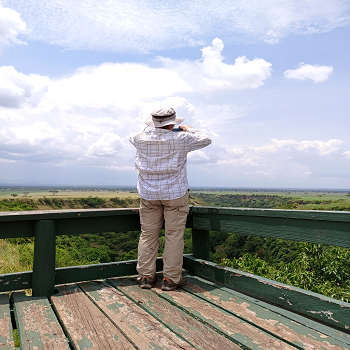 Kyambura gorge viewing platform