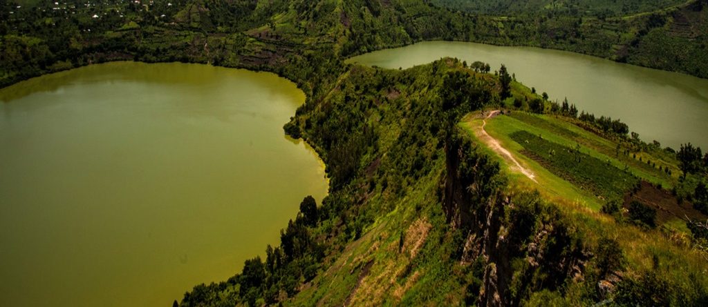 LAKE KYEMA AND LAKE KAMWERU THE RUBIRIZI TWIN LAKES