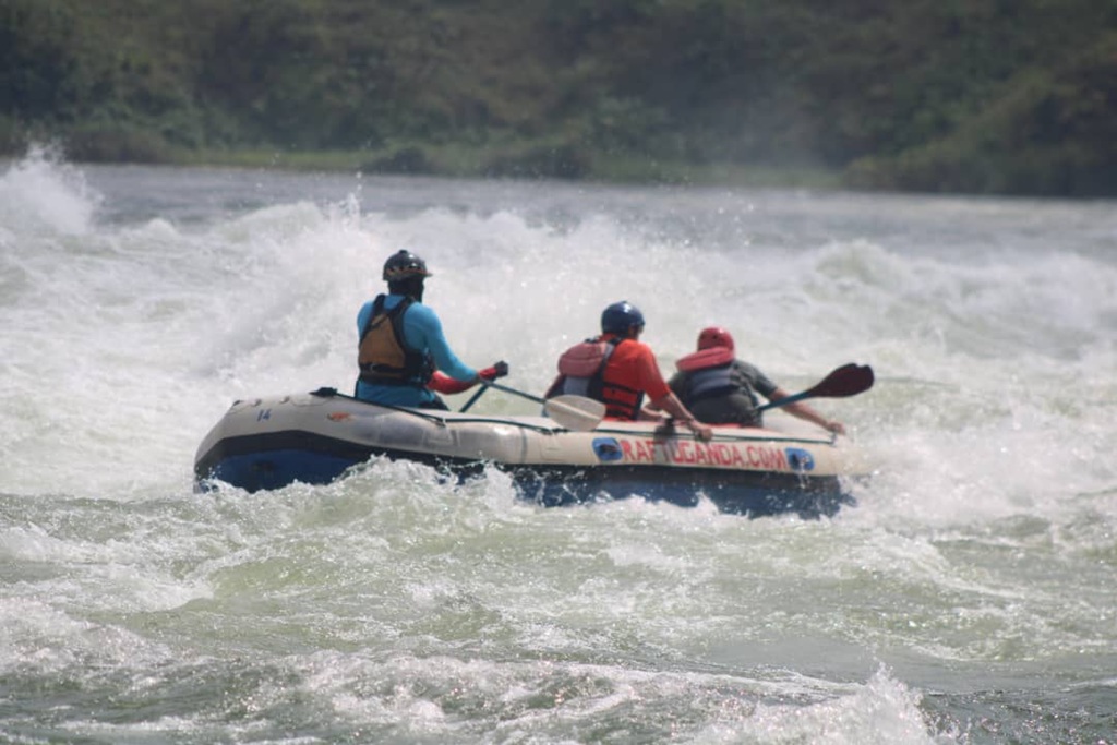 White Water Rafting on the Nile