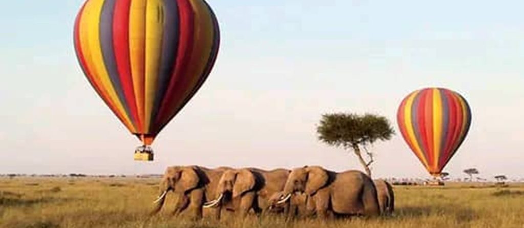 Hot Air Ballon Safaris in Masai Mara National Reserve