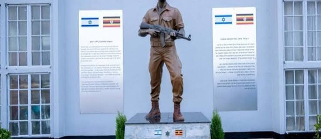 Uganda Unveils Statue of Yonatan Netanyahu at Entebbe